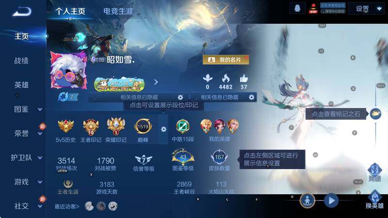 WZLX4274345王者荣耀账号详情图5