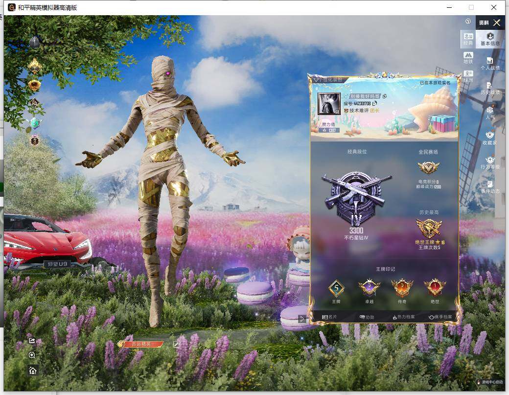 HPLE4154184和平精英账号详情图5