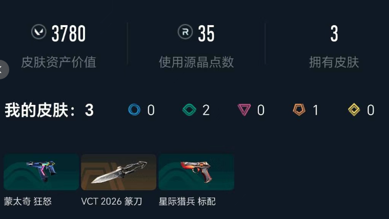 WWQEY426637无畏契约账号详情图3