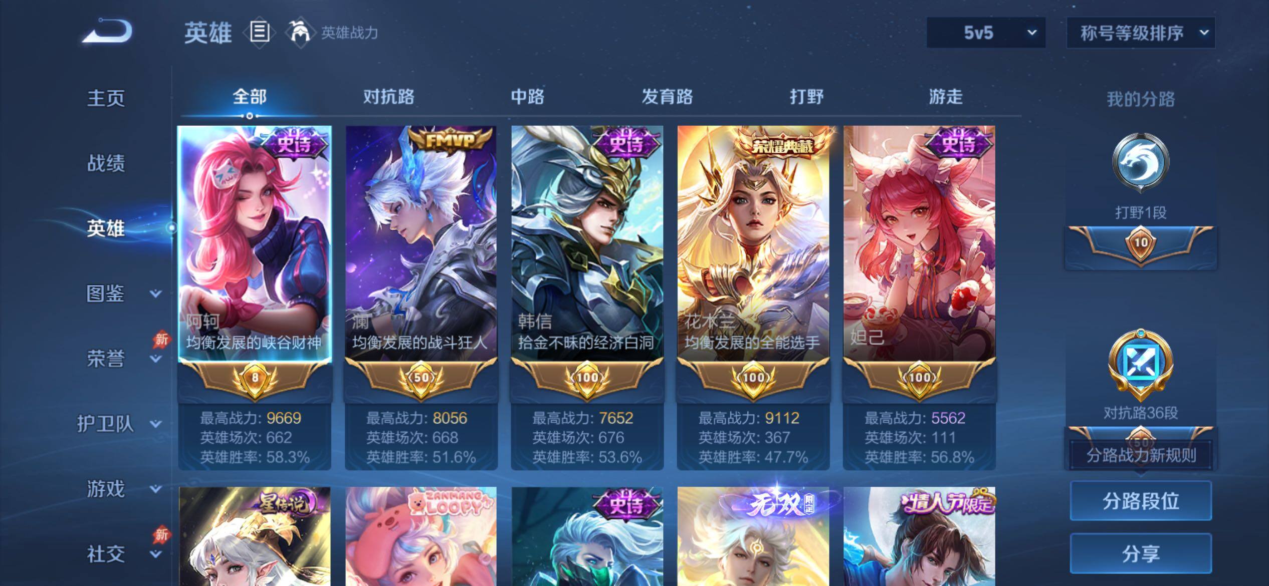 WZCMY4278006王者荣耀账号详情图4