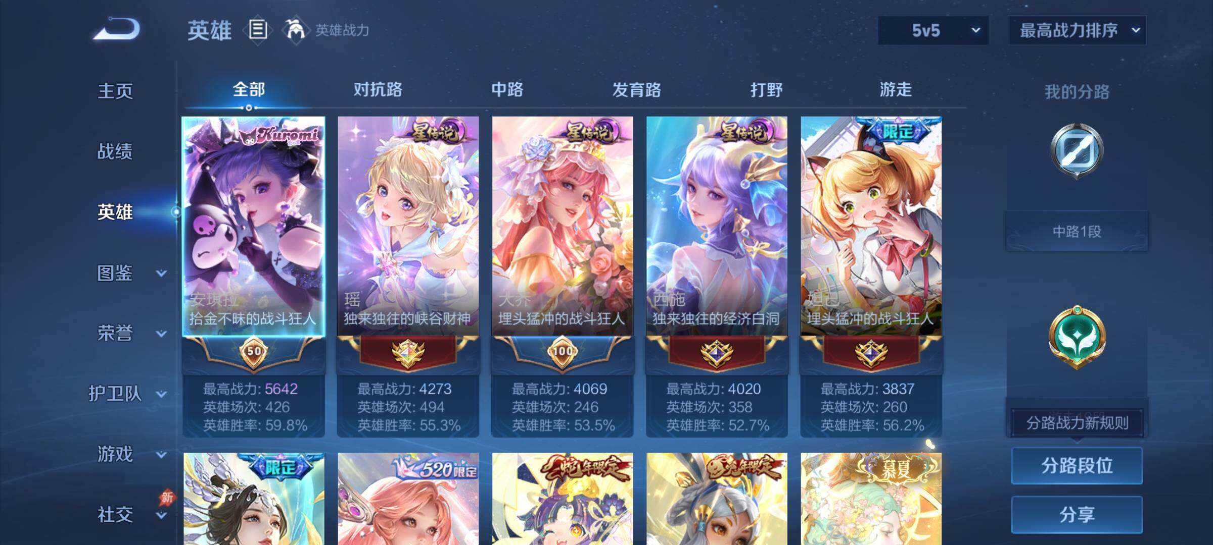 WZCMY4292533王者荣耀账号详情图3