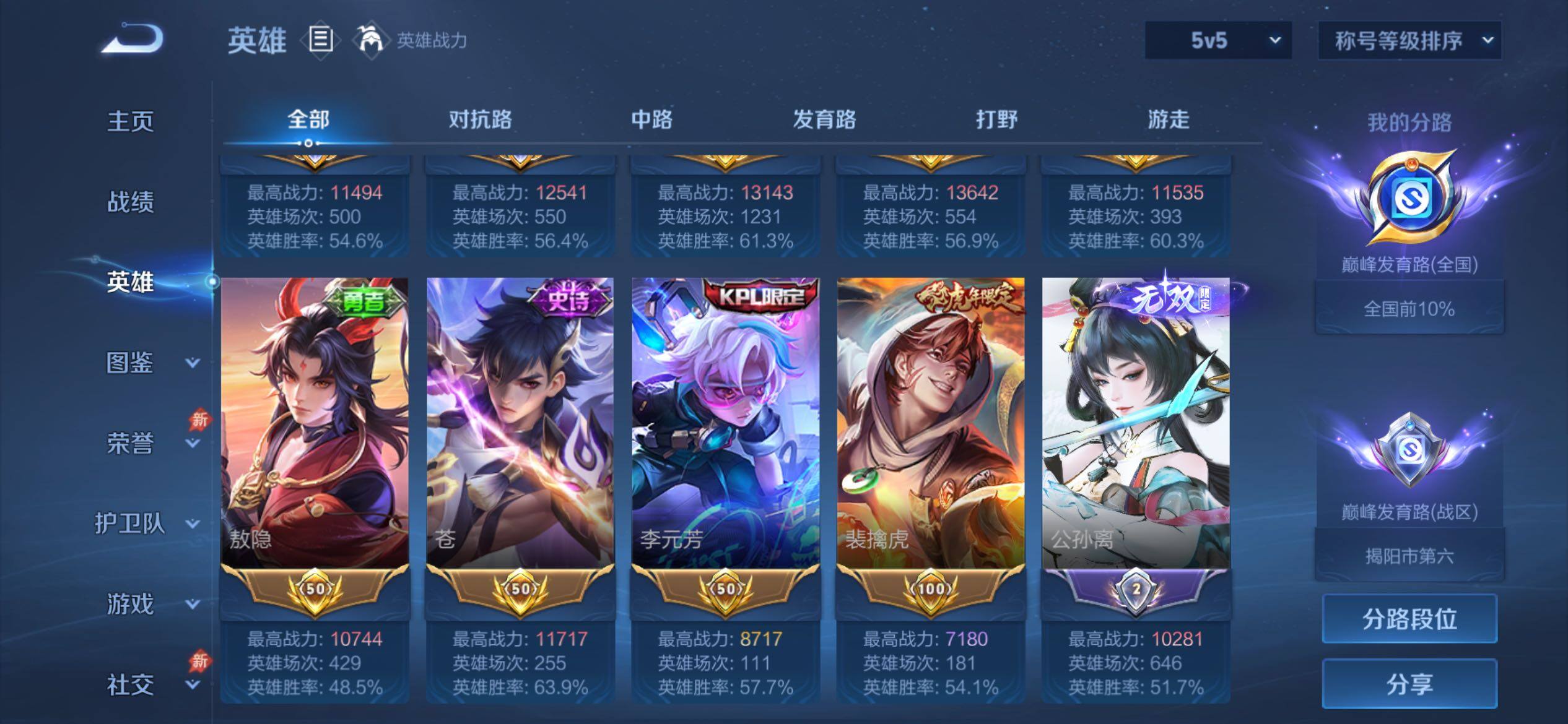 WZCMY4284446王者荣耀账号详情图4