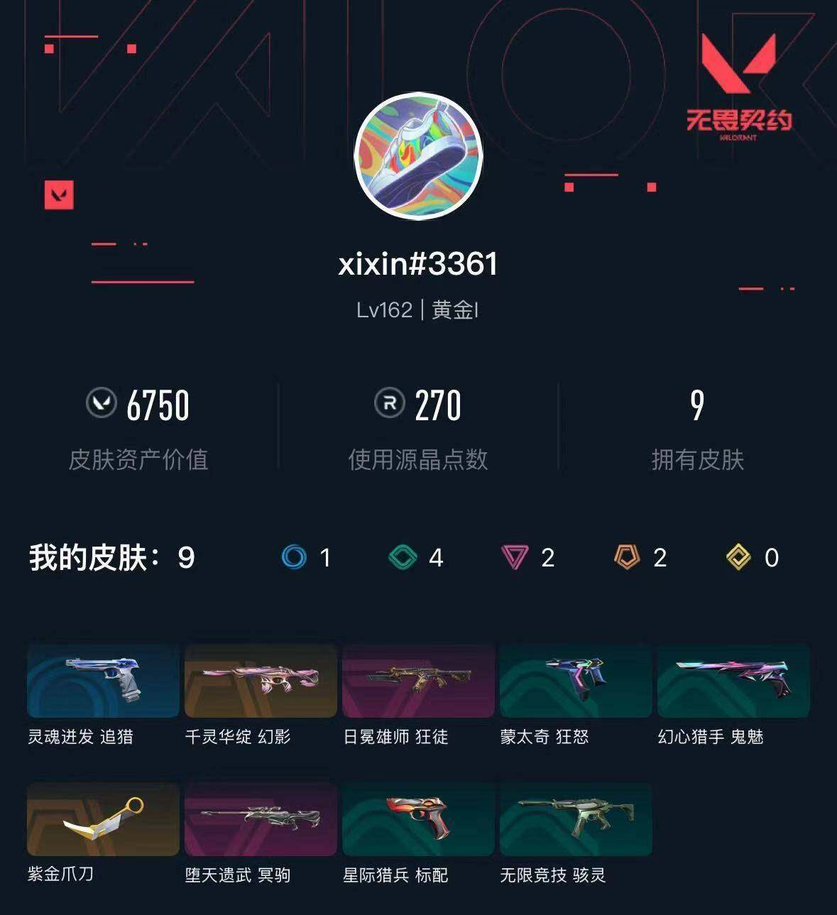 WWQXL426698无畏契约账号详情图3 WWQXL426698无畏契约账号详情图3