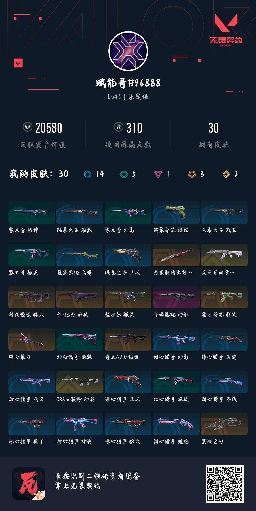 WWQJM432964无畏契约账号详情图8