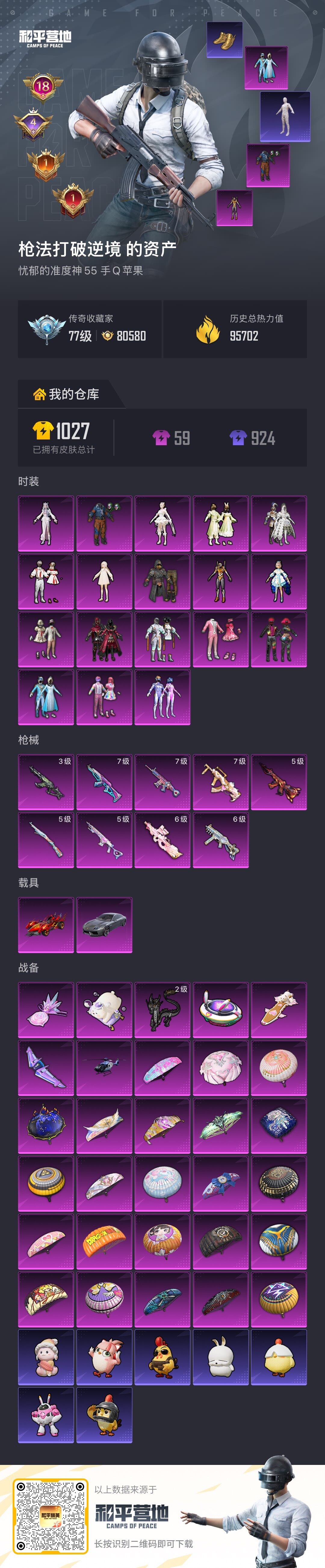 HPQM4154747和平精英账号详情图8