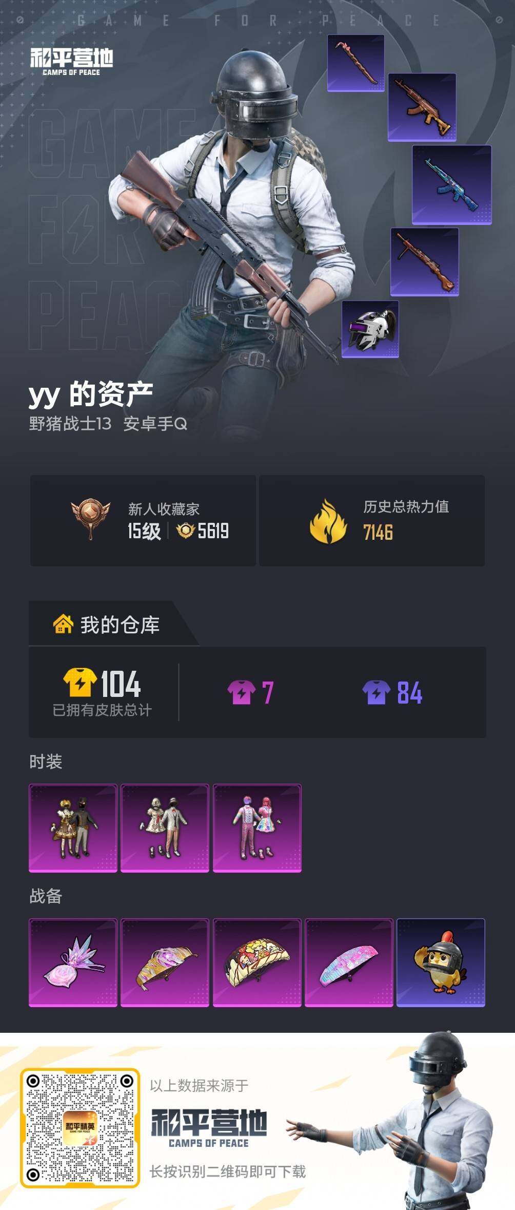 HPLX4157624和平精英账号详情图3