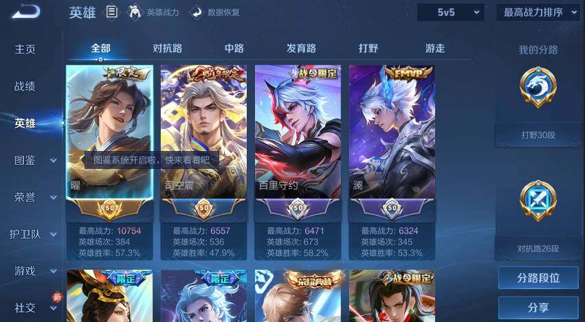 WZLX4276818王者荣耀账号详情图12