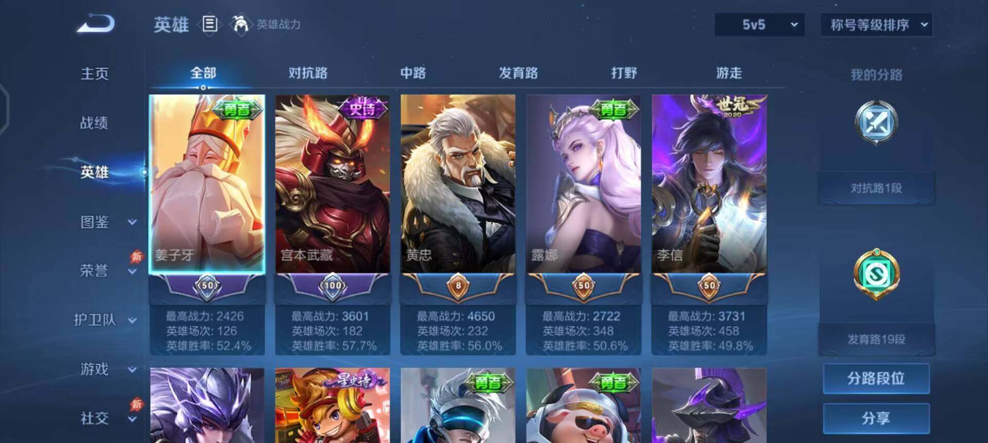 WZLX4277622王者荣耀账号详情图7