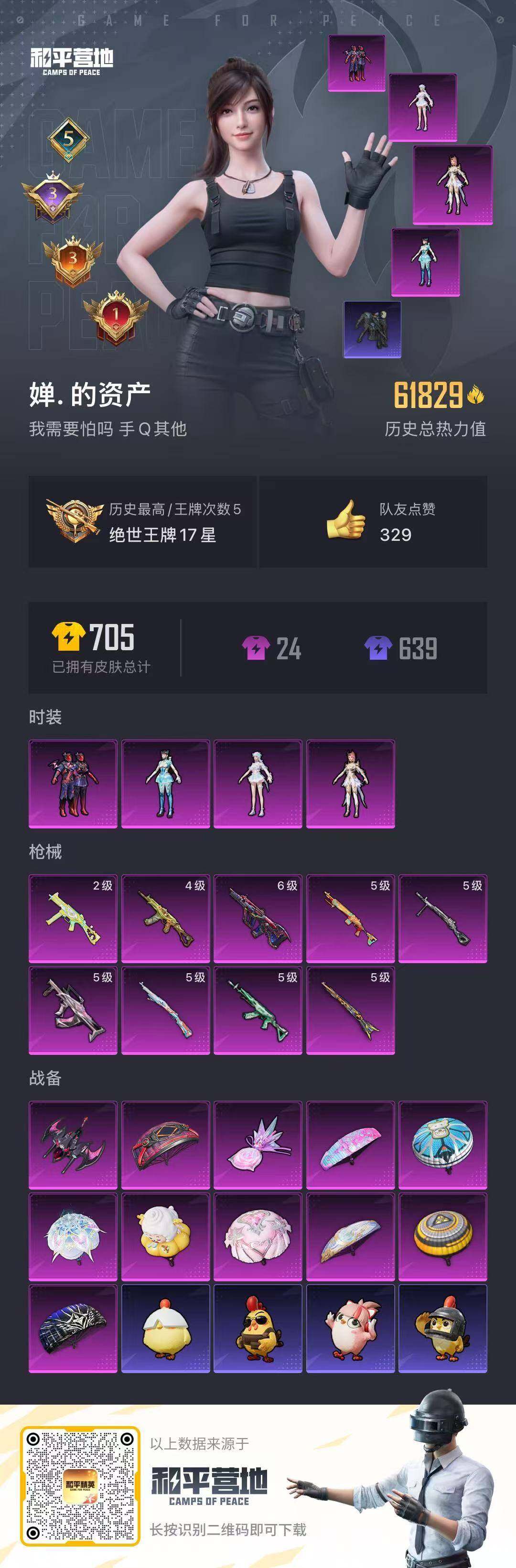 HPQM4155662和平精英账号详情图14