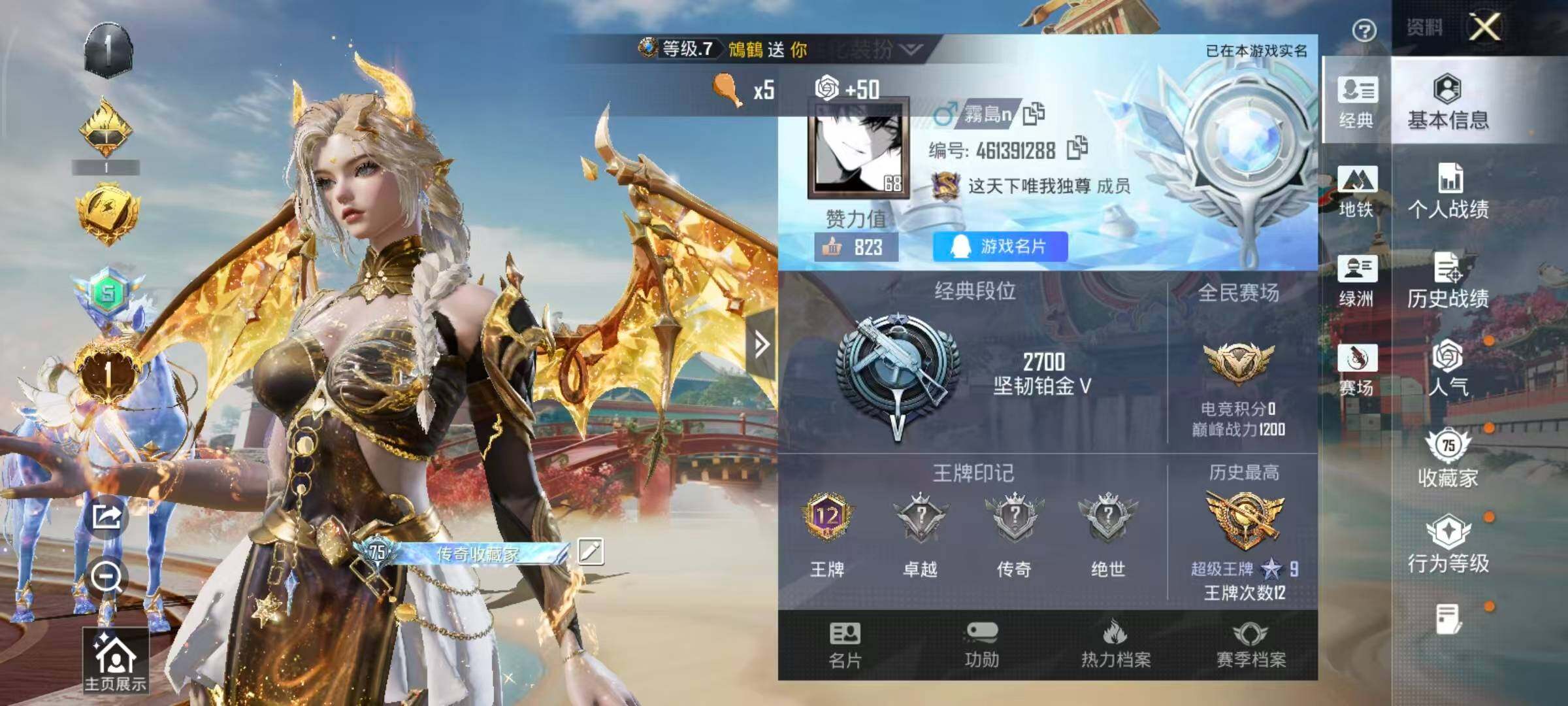 HPLE4155692和平精英账号详情图6