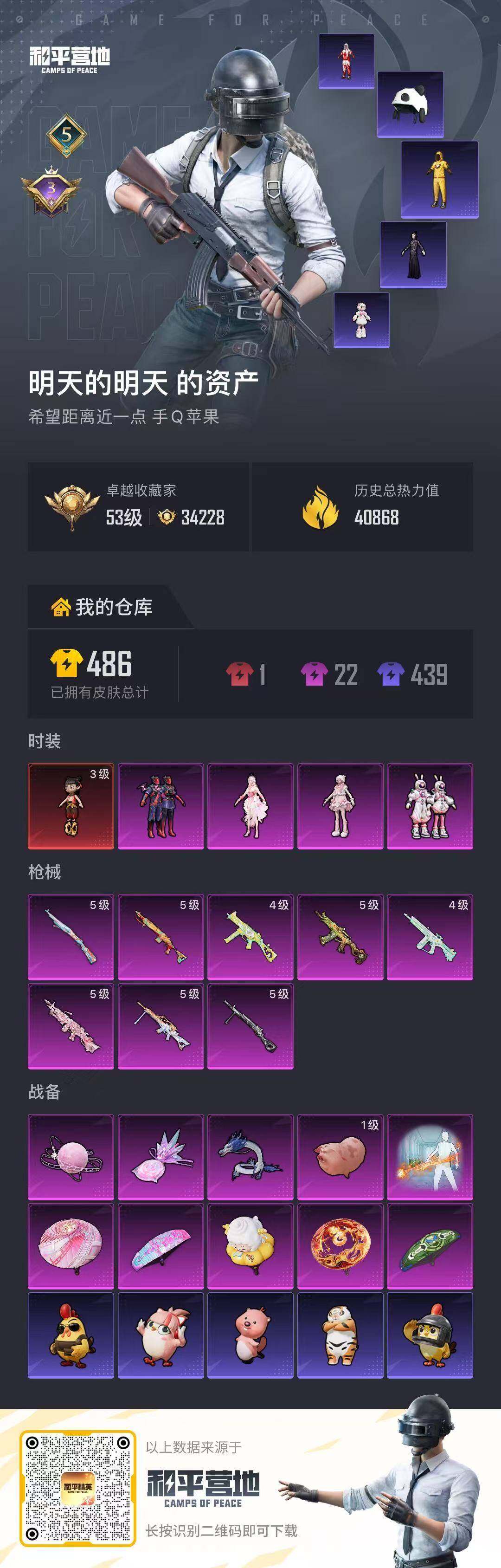 HPQM4155700和平精英账号详情图16