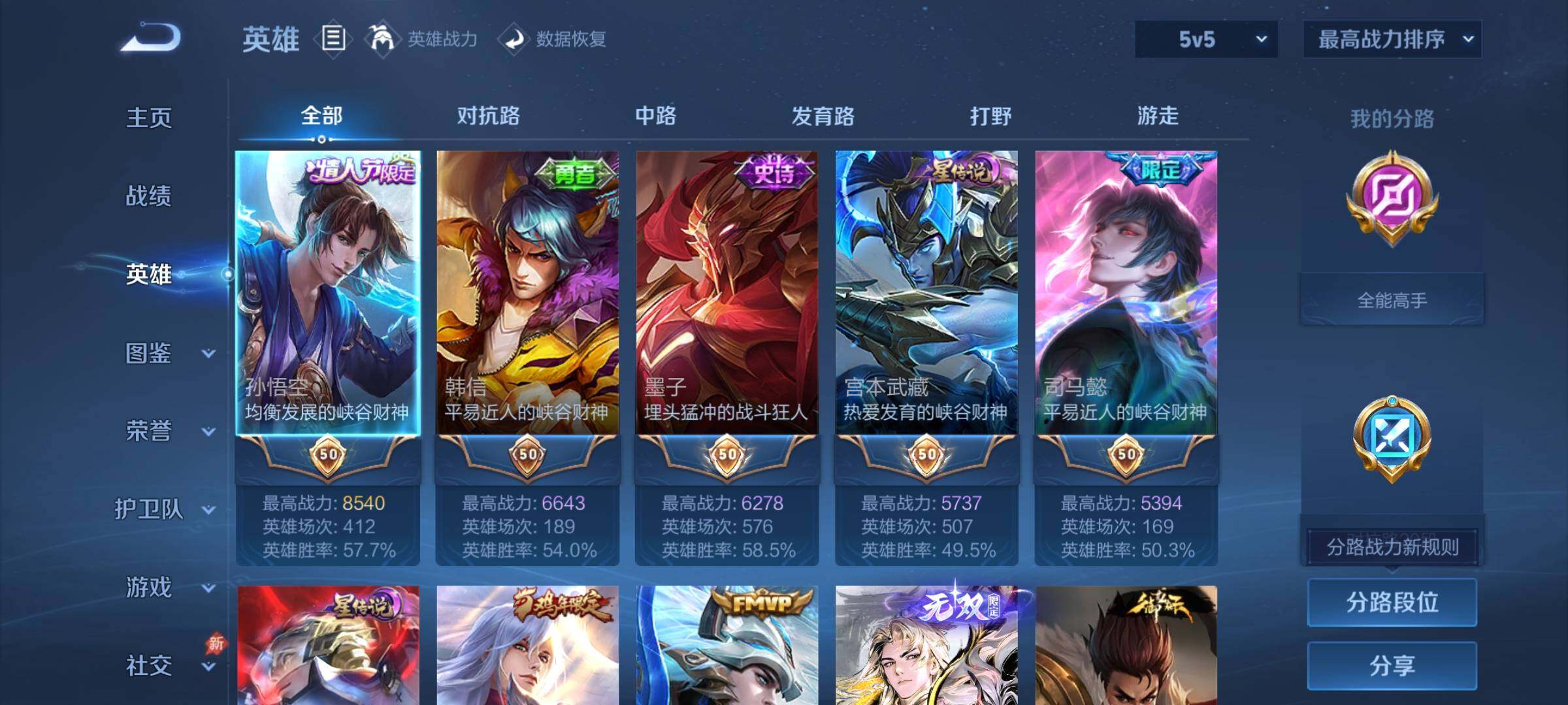 WZCMY4284468王者荣耀账号详情图3