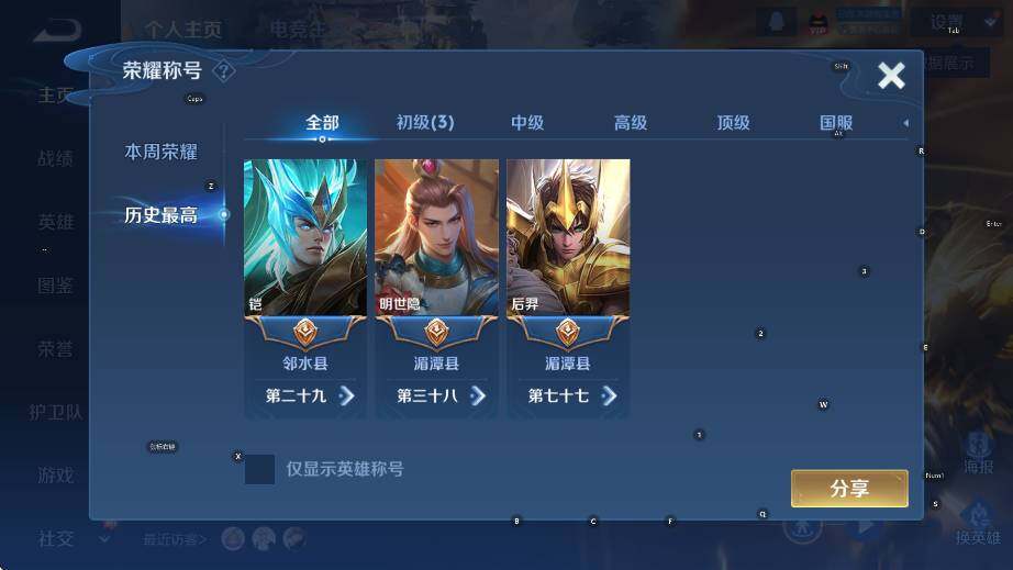 WZLX4277170王者荣耀账号详情图10