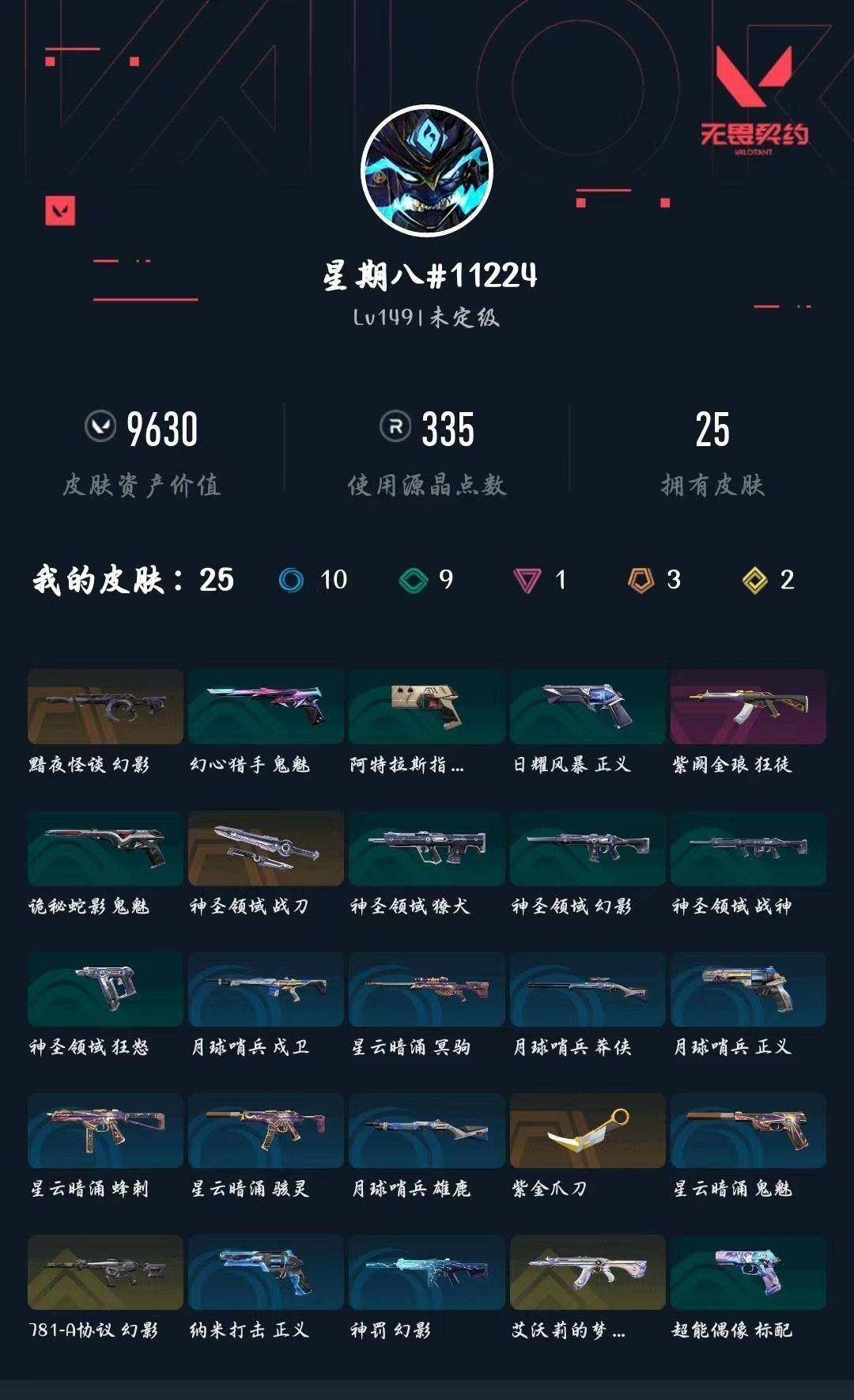 WWQXL427063无畏契约账号详情图4