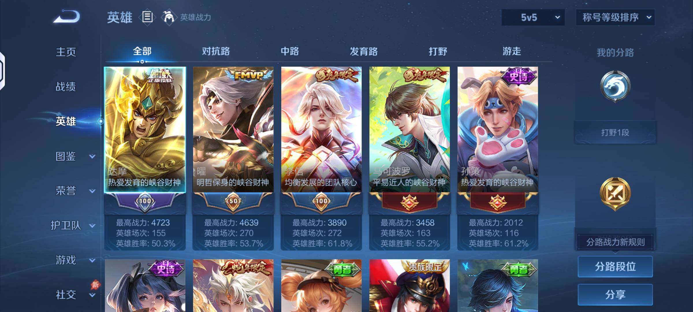 WZLX4278077王者荣耀账号详情图6