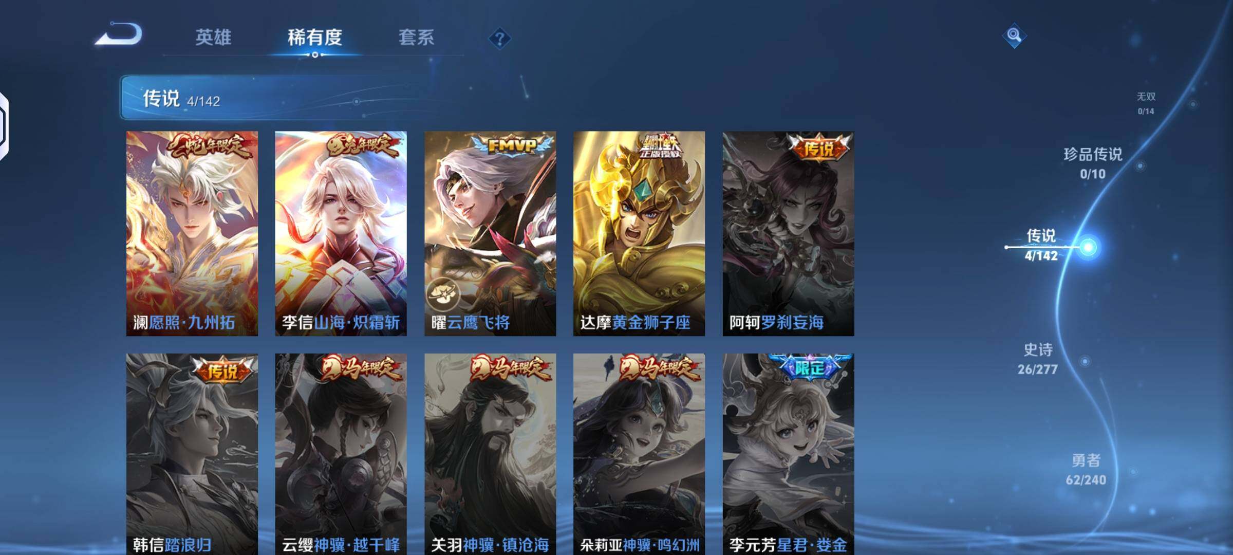 WZLX4278077王者荣耀账号详情图9