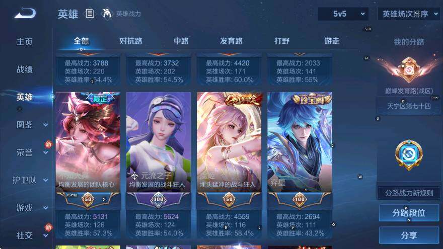 WZLX4278076王者荣耀账号详情图13