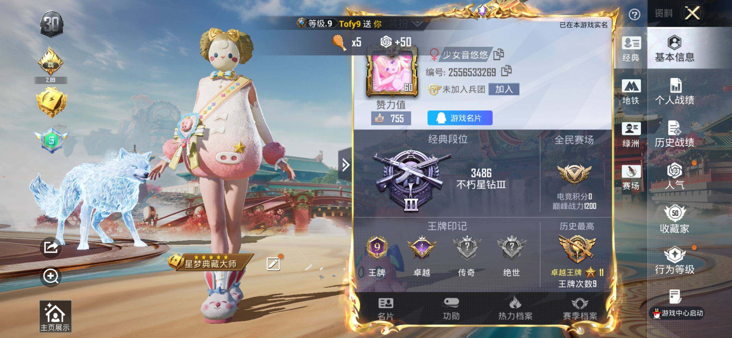 HPQM4156165和平精英账号详情图3