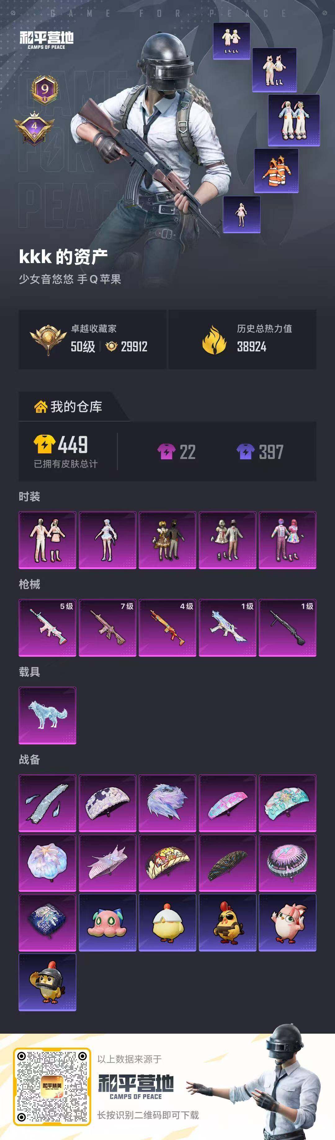 HPQM4156165和平精英账号详情图15