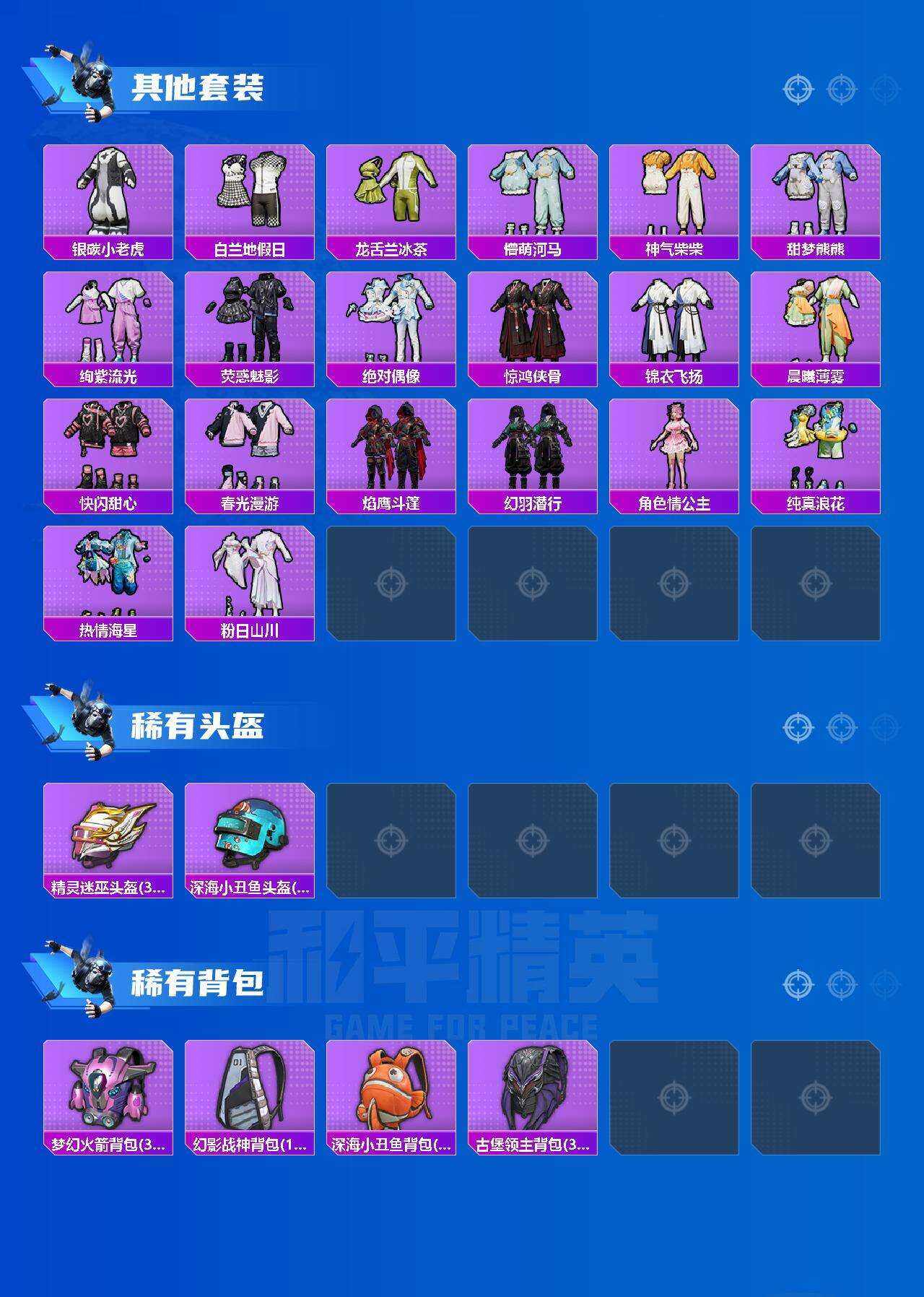 HPQM4168195和平精英账号详情图15 HPQM4168195和平精英账号详情图15