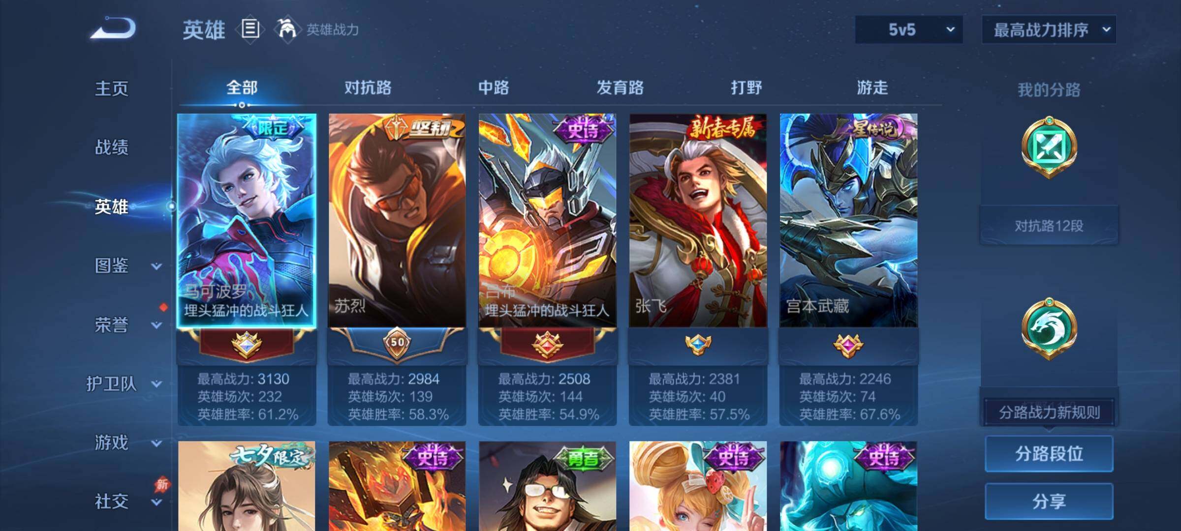 WZCMY4287156王者荣耀账号详情图3