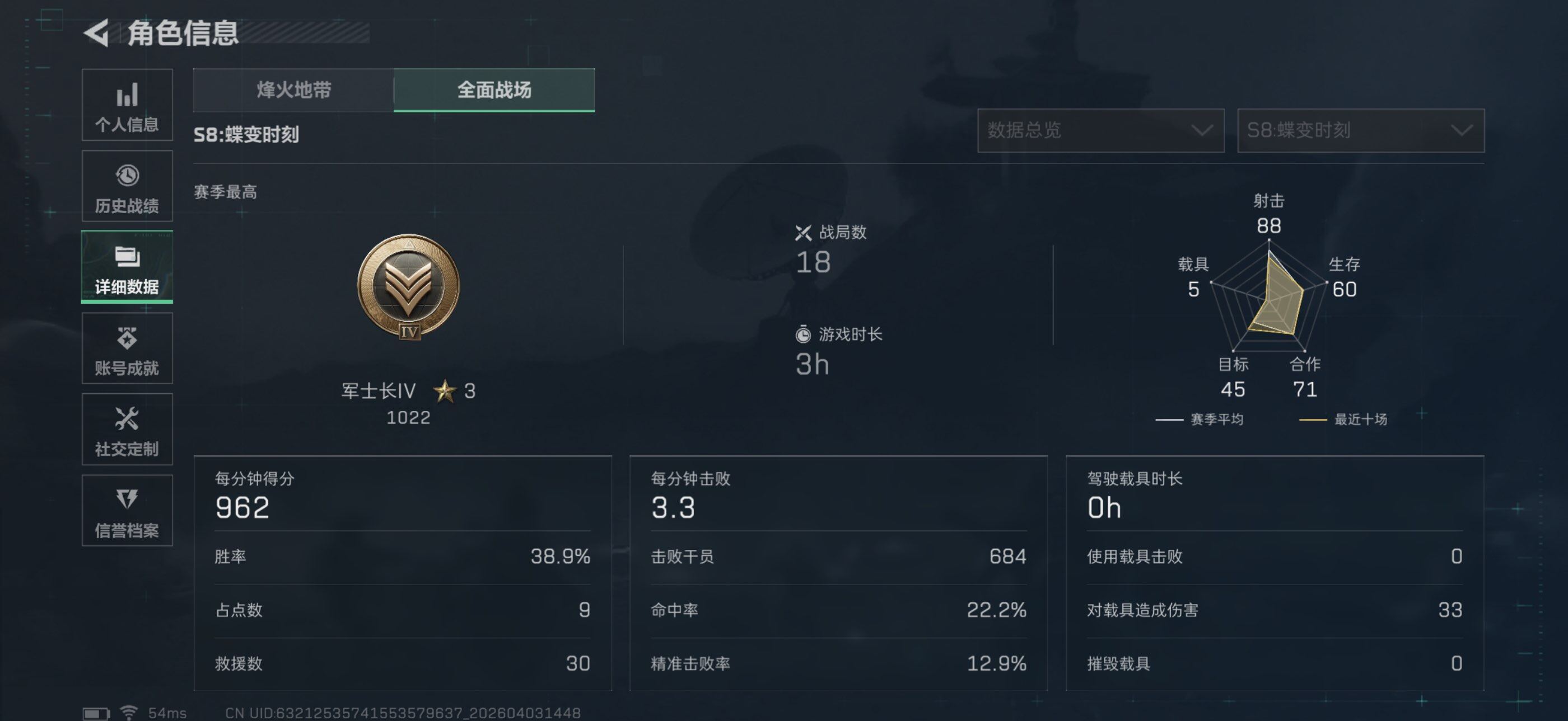 SJZEY487994三角洲行动账号详情图14