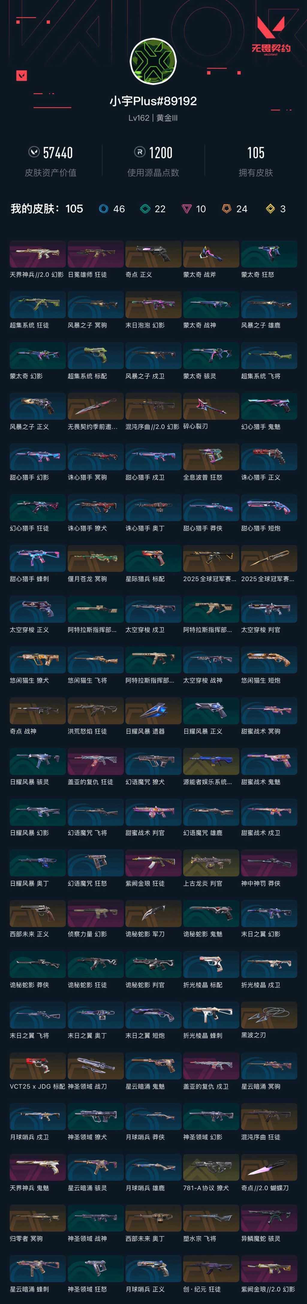 WWQXL427485无畏契约账号详情图4