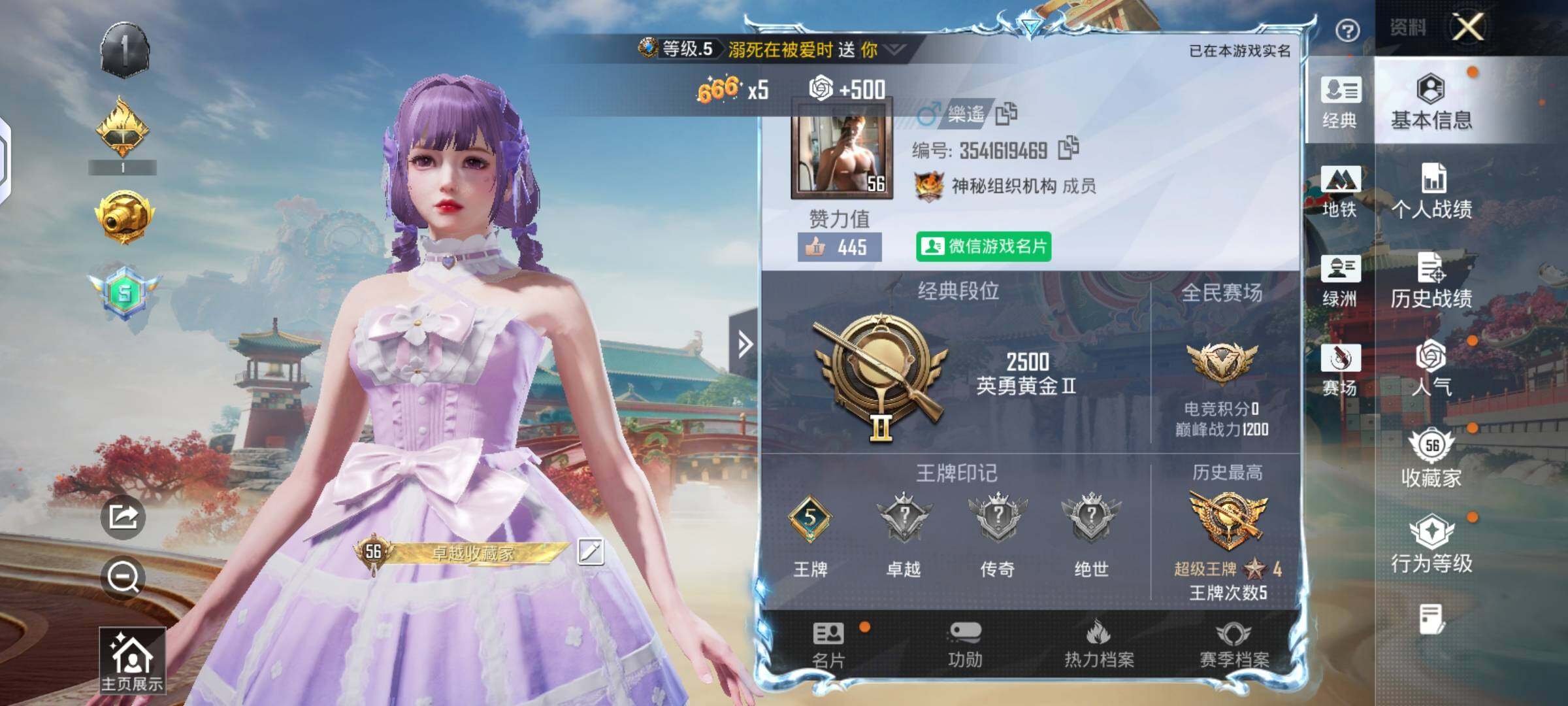 HPQM4157792和平精英账号详情图7