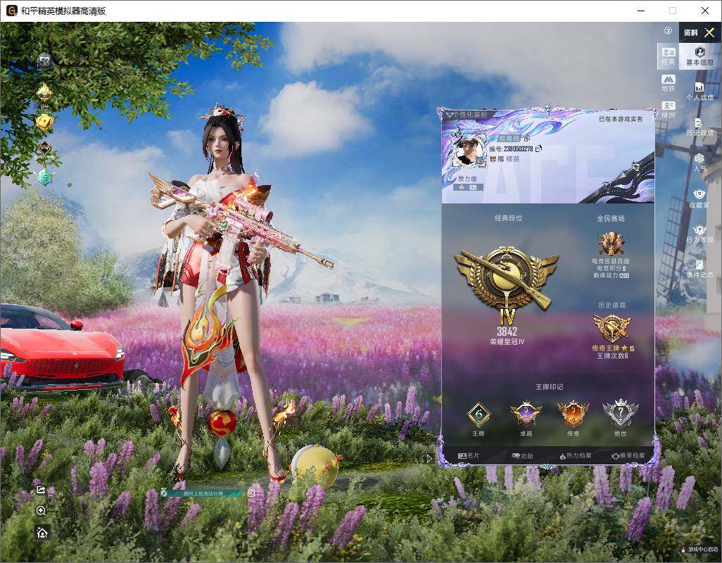 HPLX4161861和平精英账号详情图7