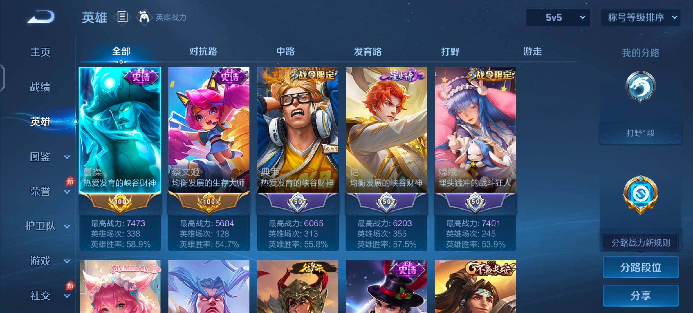 WZLX4282488王者荣耀账号详情图3