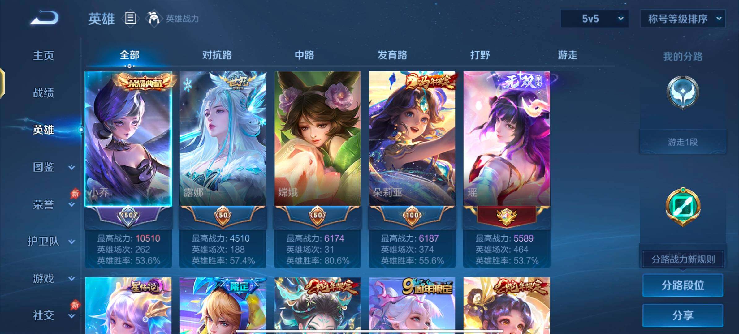 WZLX4282543王者荣耀账号详情图3 WZLX4282543王者荣耀账号详情图3