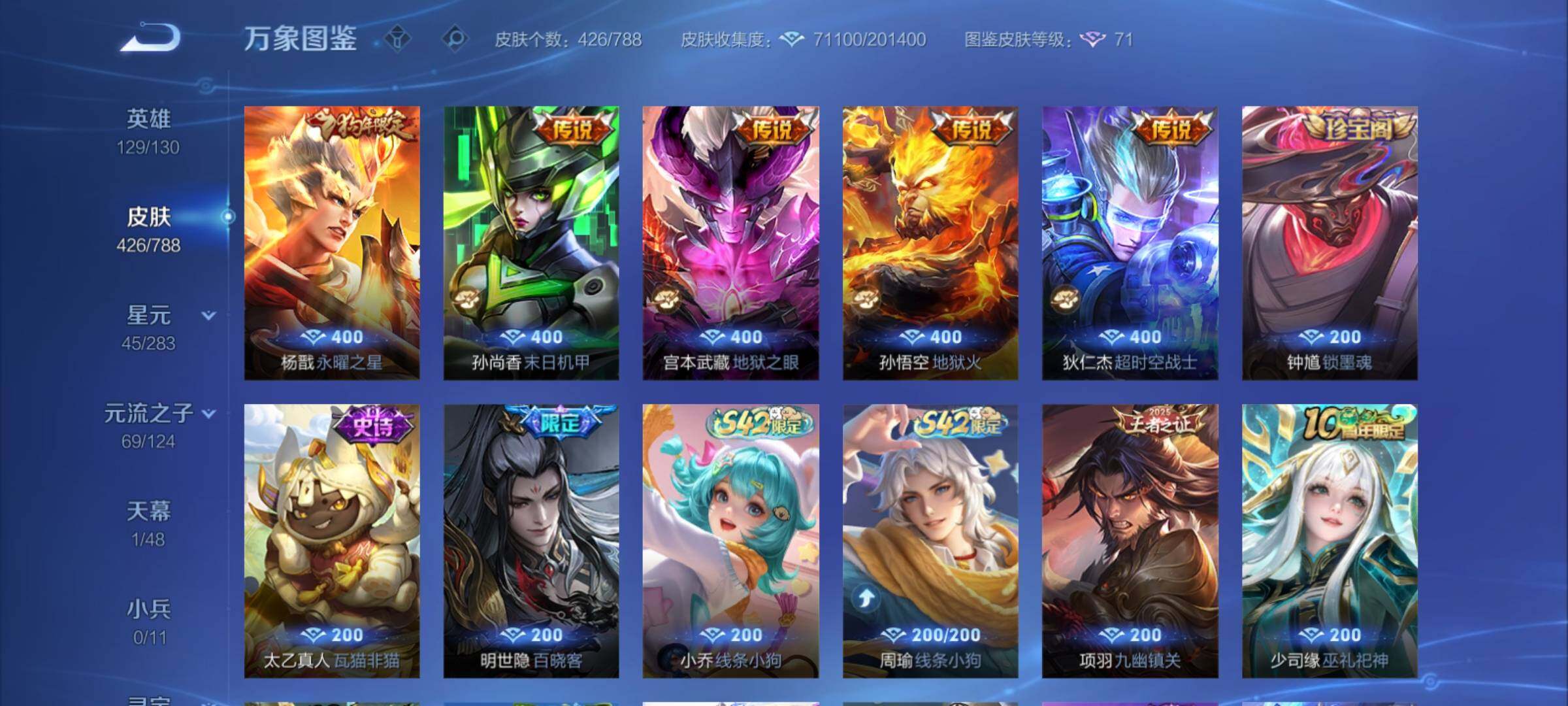 WZCMY4284682王者荣耀账号详情图13