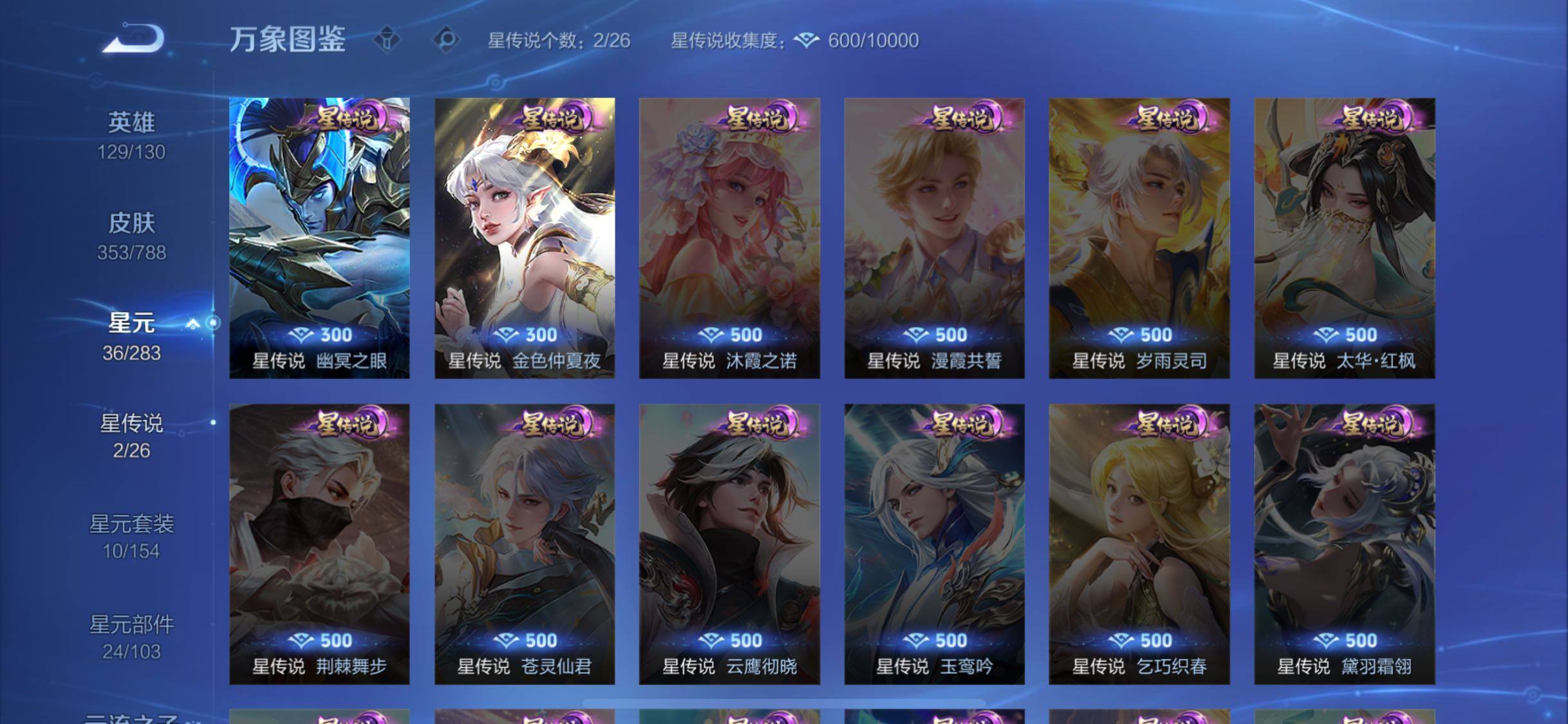 WZLX4282875王者荣耀账号详情图14