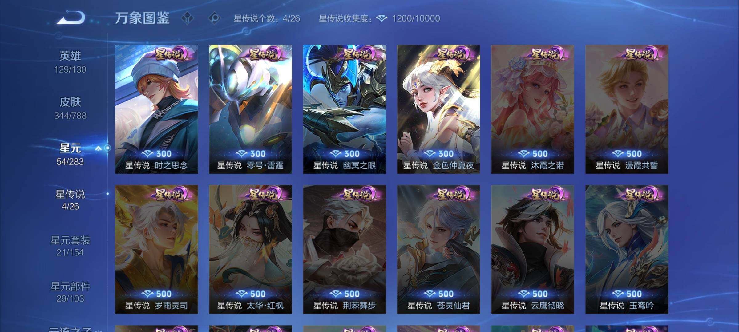 WZLX4285144王者荣耀账号详情图11