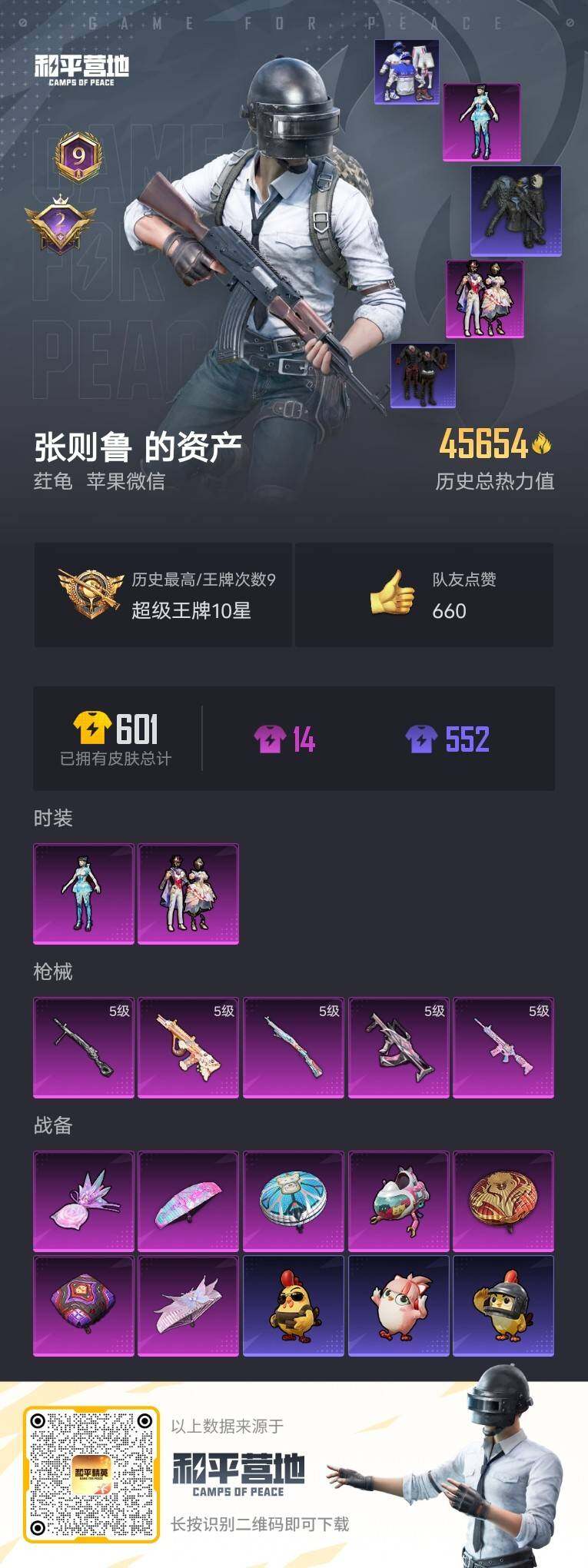 HPQM4158981和平精英账号详情图3