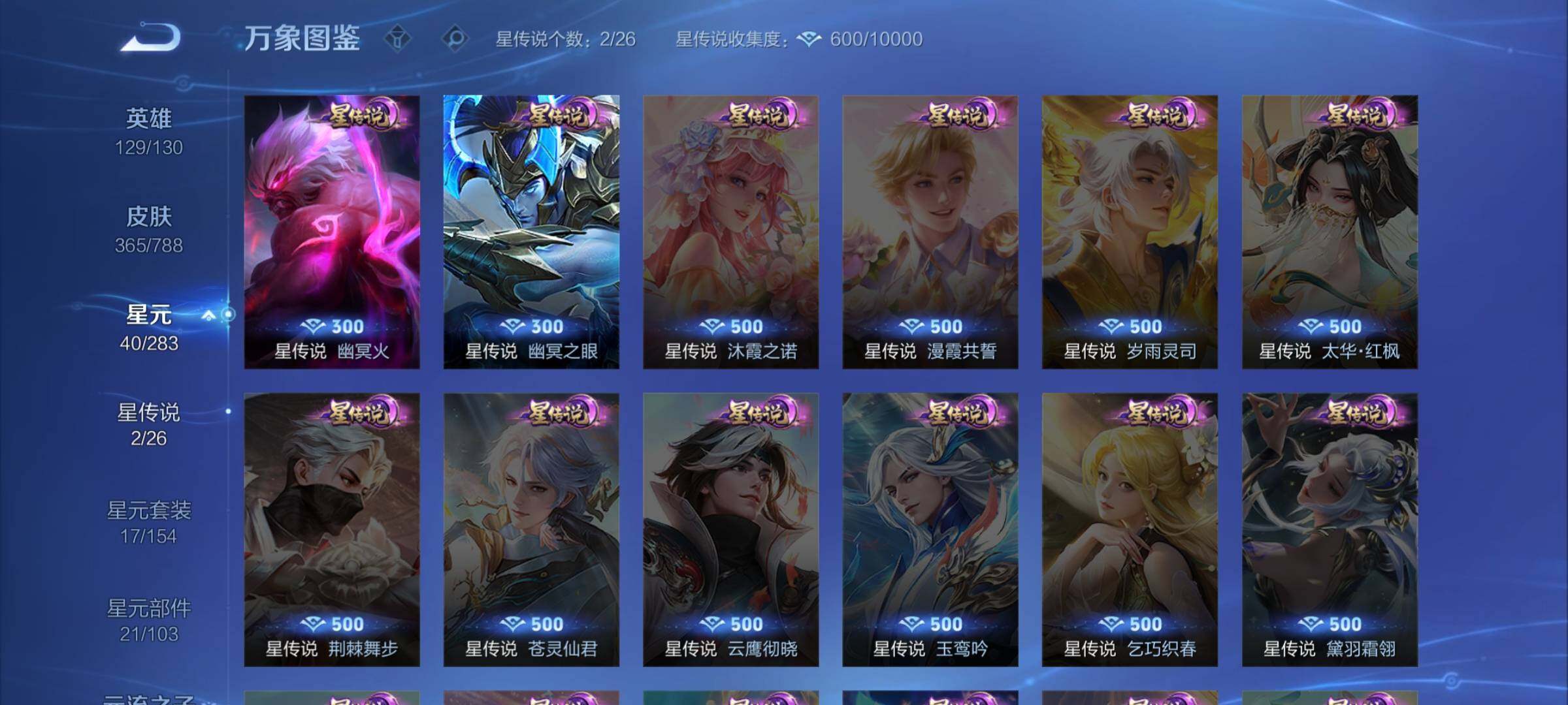 WZLX4282527王者荣耀账号详情图11