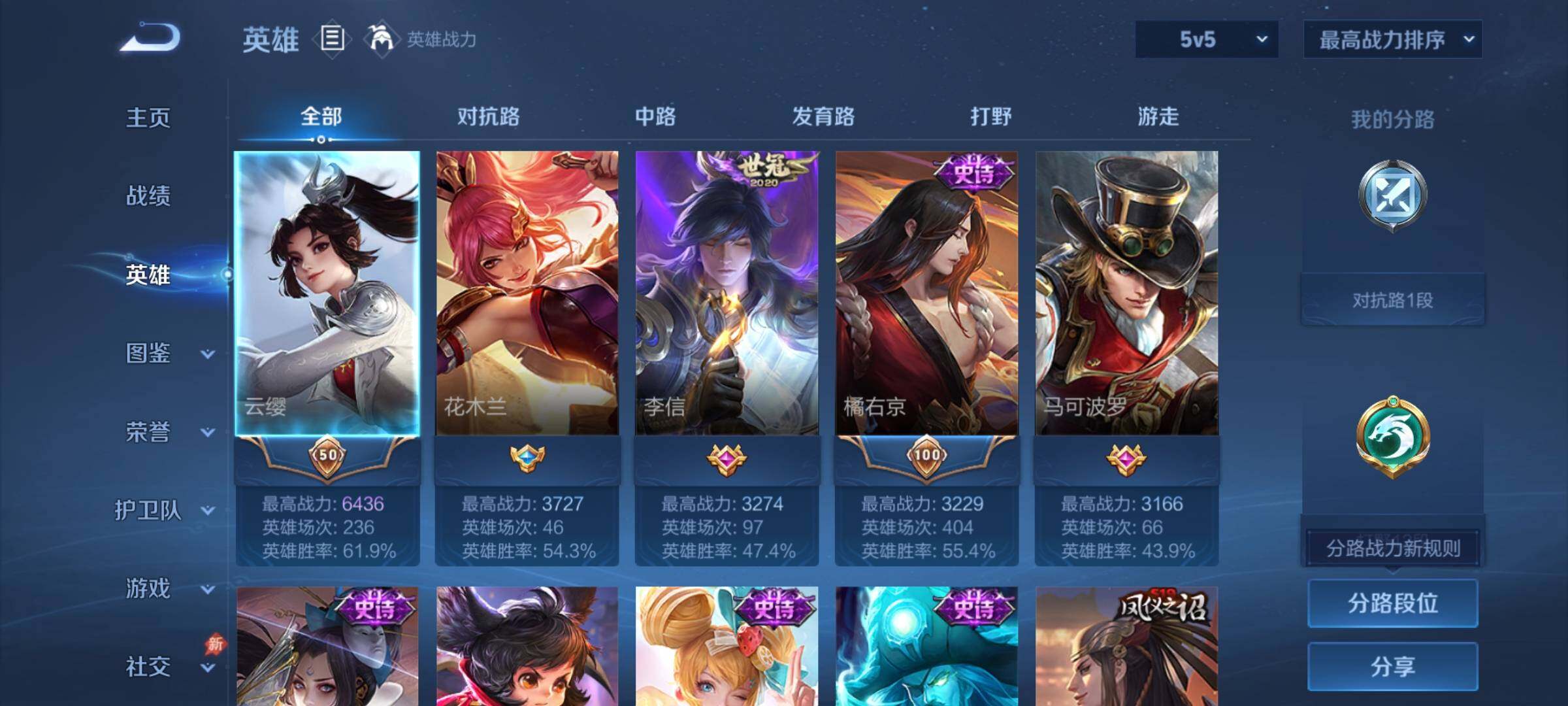 WZCMY4287001王者荣耀账号详情图3