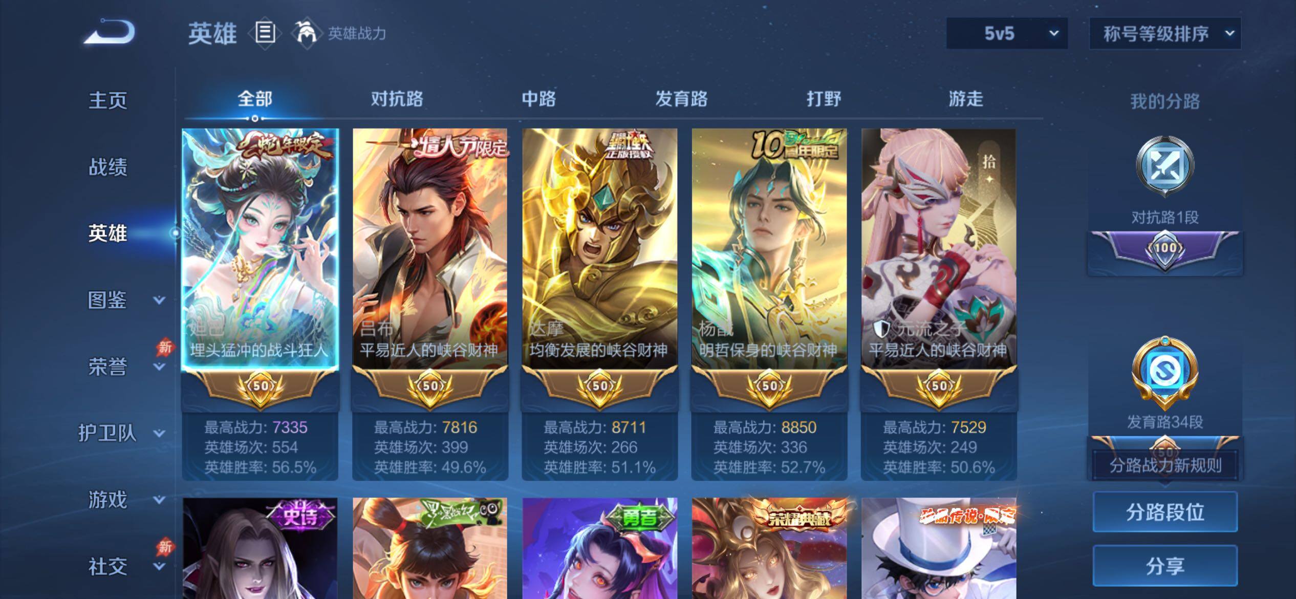 WZCMY4287024王者荣耀账号详情图3