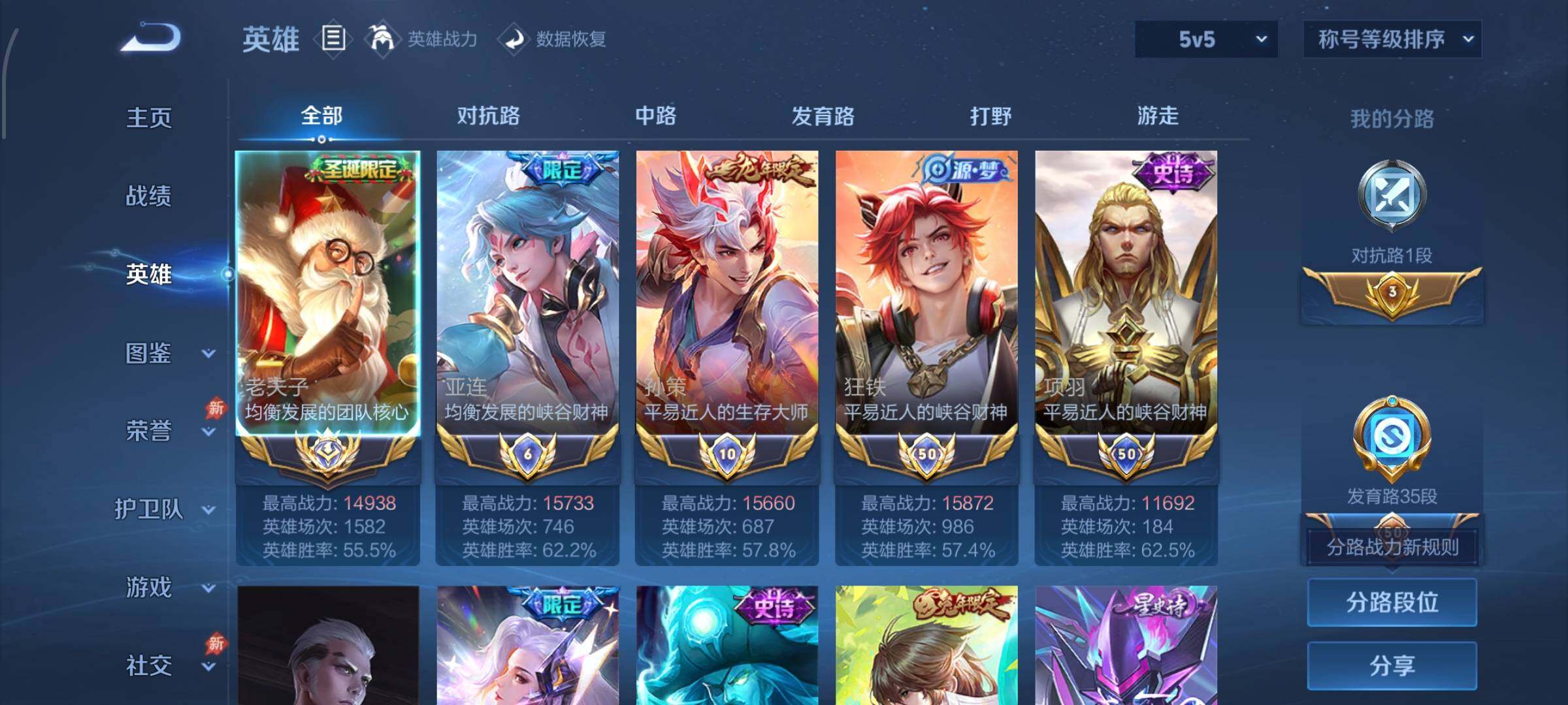 WZLX4289157王者荣耀账号详情图3