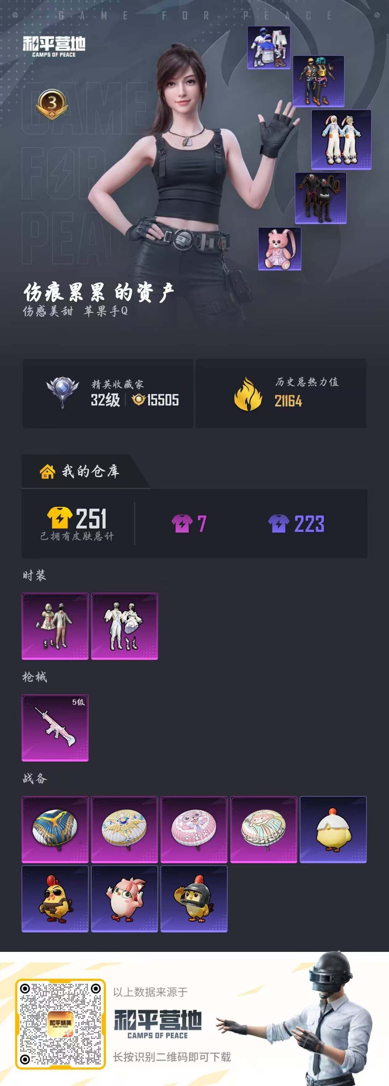 HPQM4165603和平精英账号详情图6