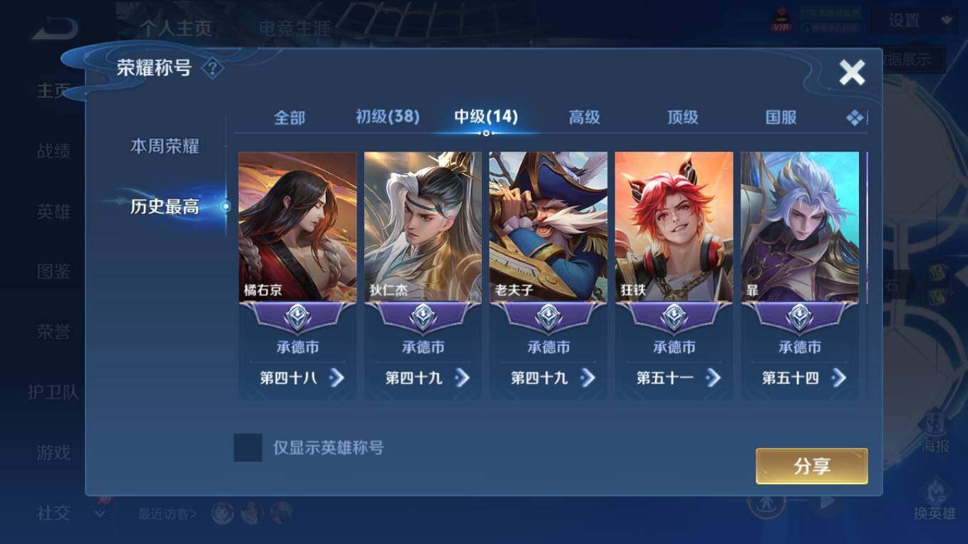 WZCMW4308018王者荣耀账号详情图12