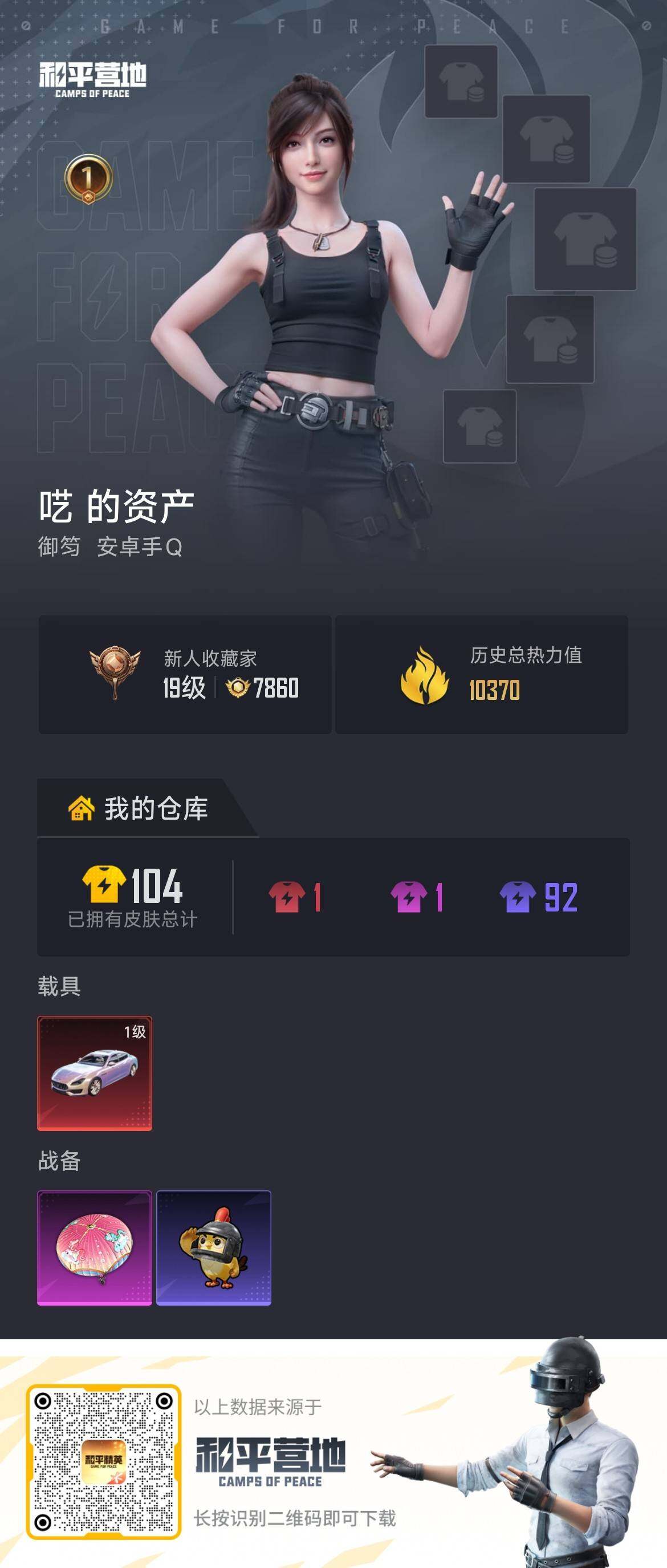 HPLX4159775和平精英账号详情图2