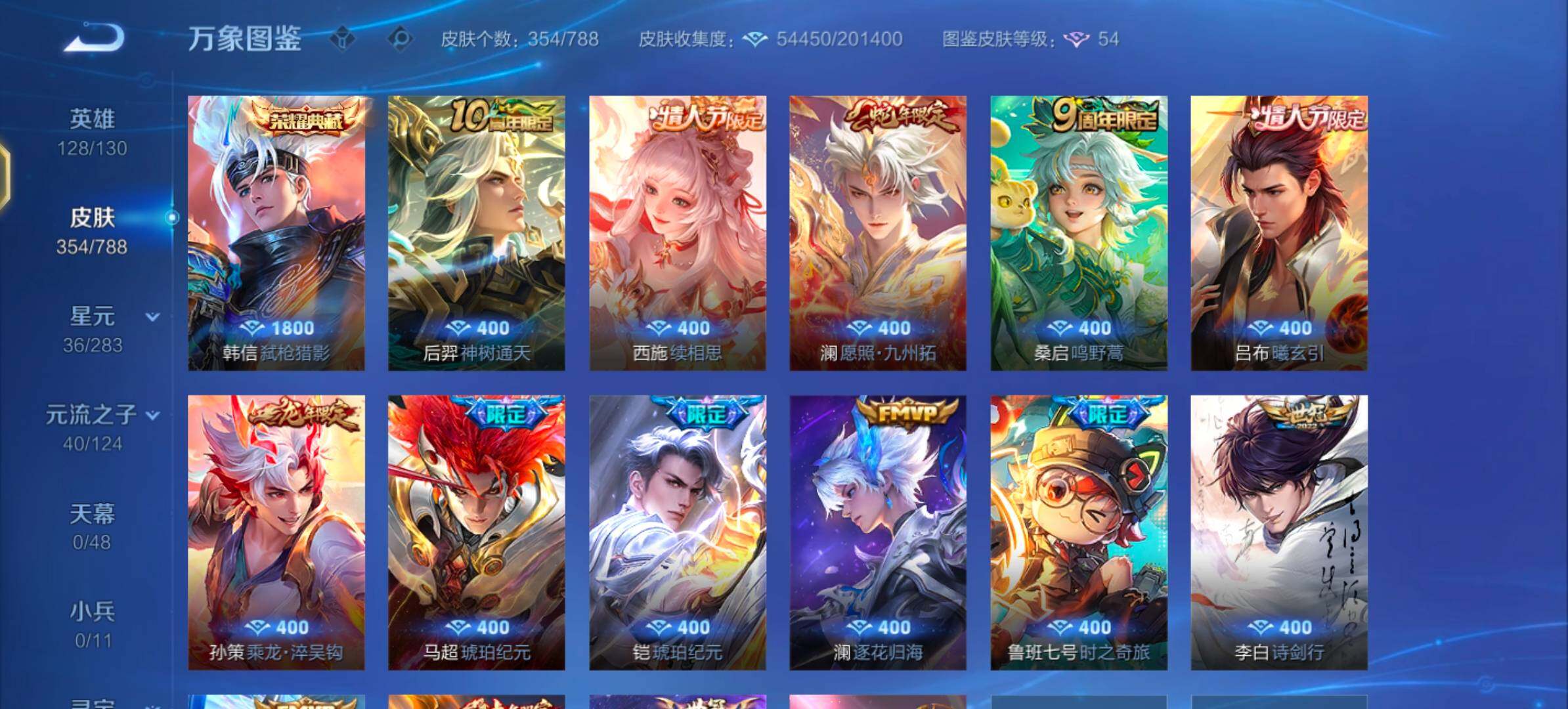 WZLX4282882王者荣耀账号详情图6