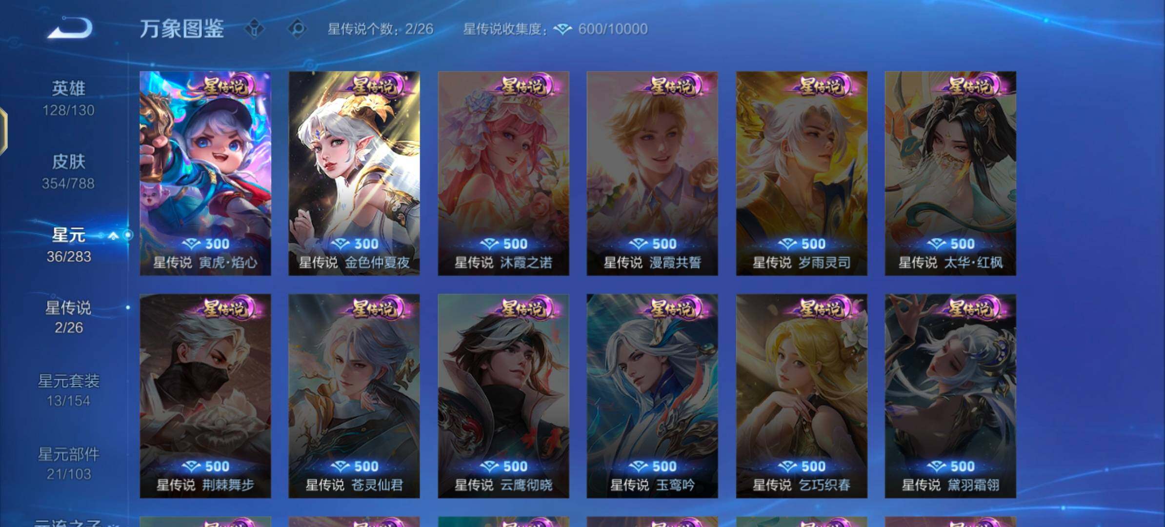 WZLX4282882王者荣耀账号详情图9