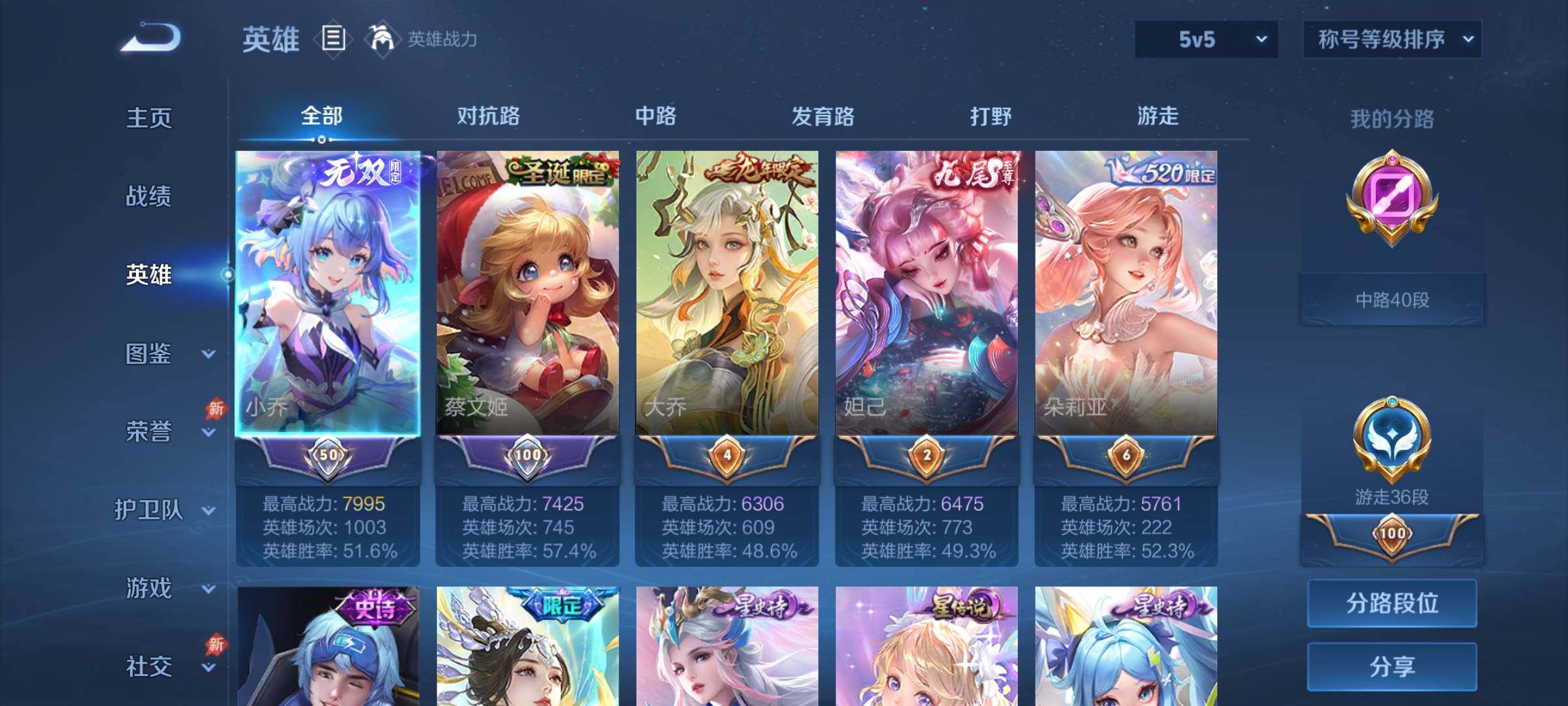 WZLX4284211王者荣耀账号详情图3