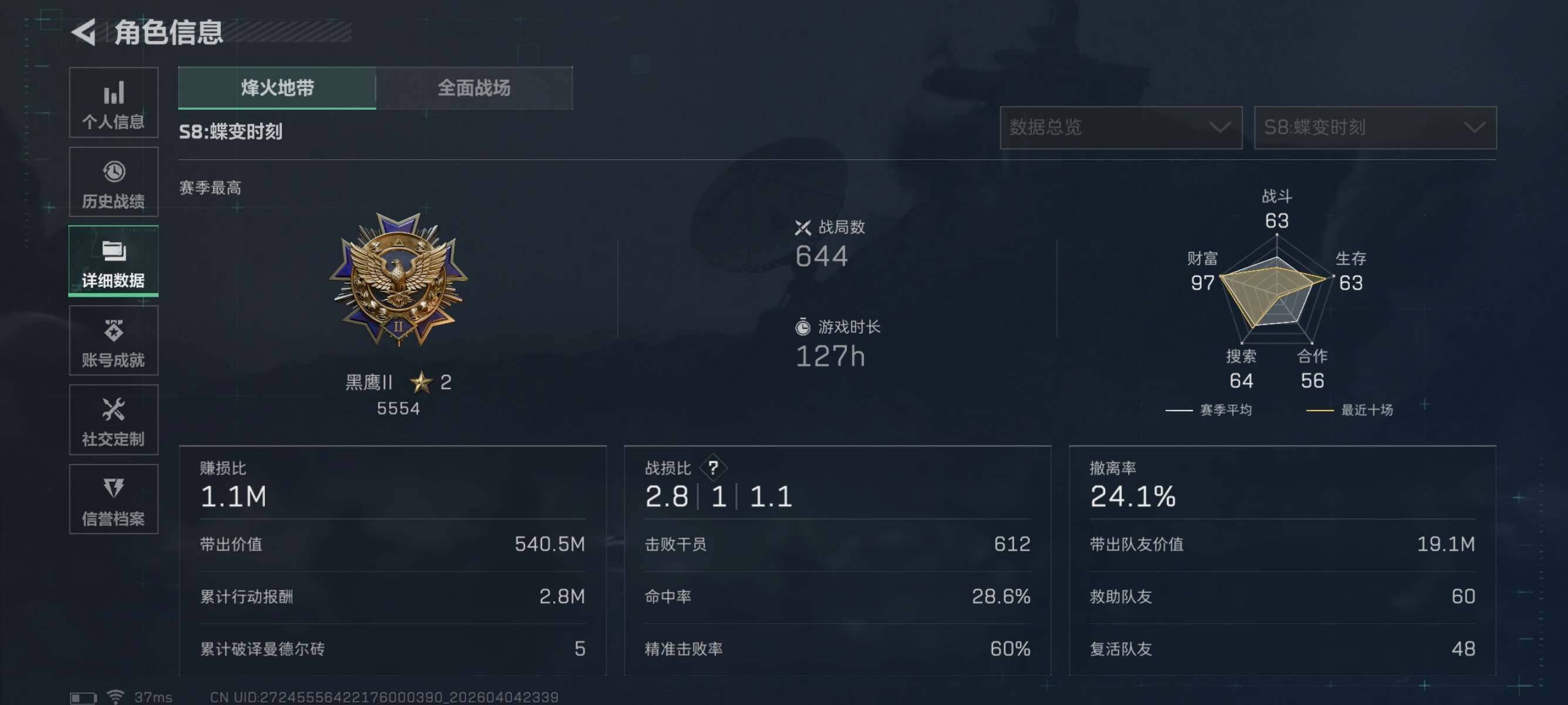 SJZQM489853三角洲行动账号详情图8 SJZQM489853三角洲行动账号详情图8