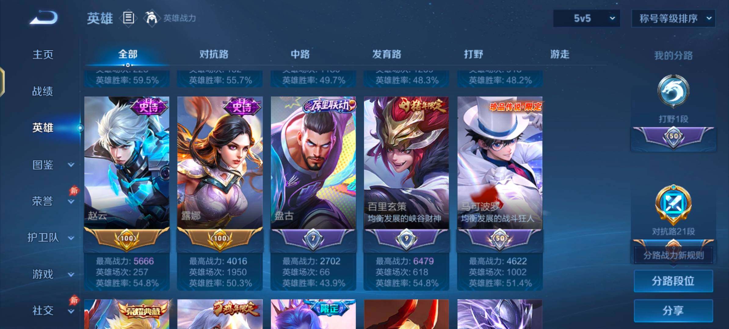 WZLX4288680王者荣耀账号详情图4