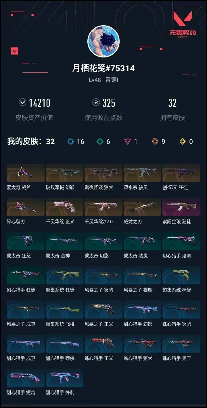 WWQEY428012无畏契约账号详情图3