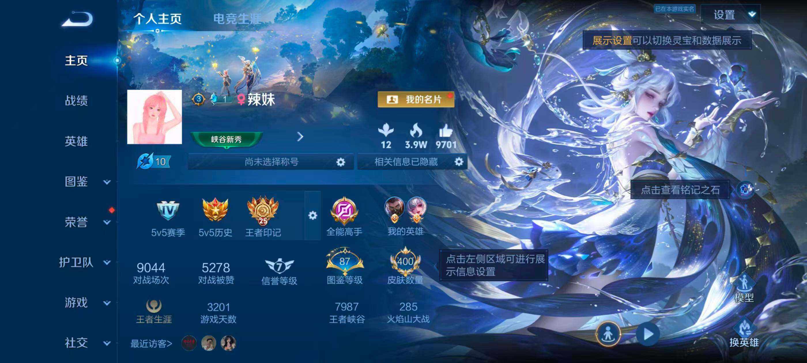 WZXS4305478王者荣耀账号详情图8