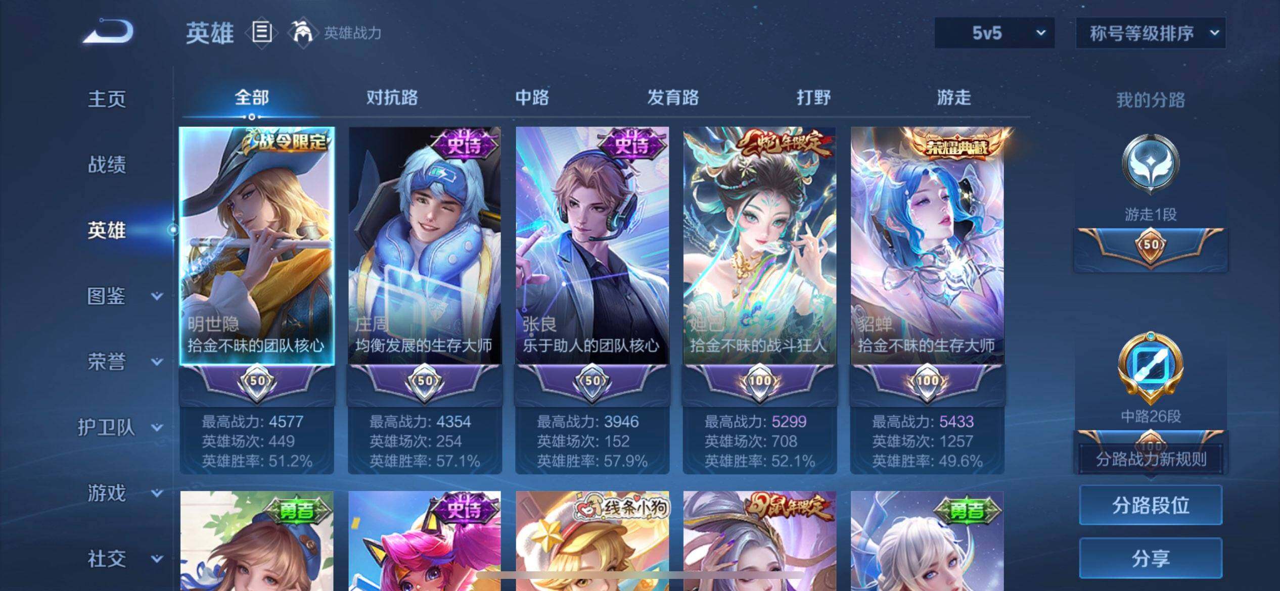 WZLX4284705王者荣耀账号详情图9 WZLX4284705王者荣耀账号详情图9